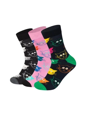 Obrázek produktu Happy Socks Ponožky námořnická modř / zelená / světle růžová / černá