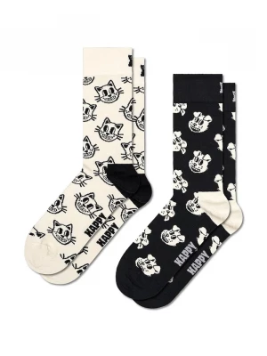 Obrázek produktu Happy Socks ponožky s bavlnou 2-pack námořnická modř
