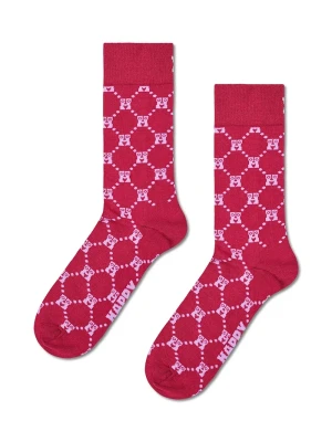 Obrázek produktu Happy Socks ponožky s bavlnou červená