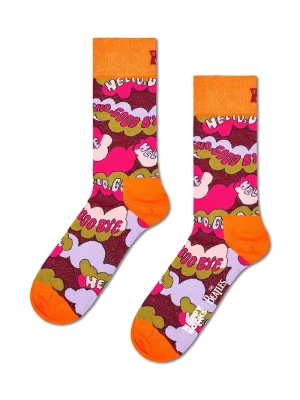 Obrázek produktu Happy Socks ponožky s bavlnou x BEATLES oranžová