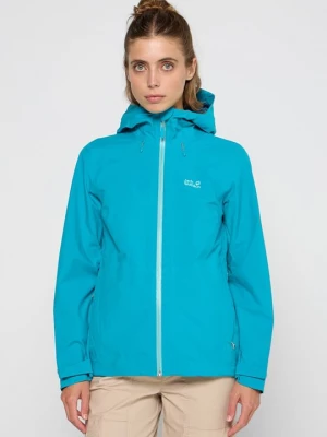 Obrázek produktu Hardshellová bunda Jack Wolfskin tyrkysová