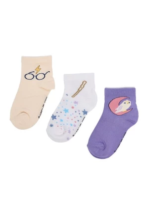 Obrázek produktu Harry Potter Dlouhé ponožky CEO-ACCCS-AW25-301WBHP(3-PACK) Béžová