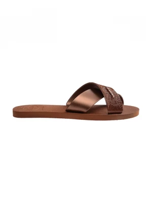 Obrázek produktu Havaianas pantofle dámské AQUA GLOW hnědá