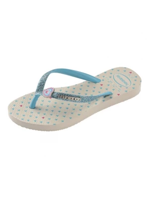 Obrázek produktu HAVAIANAS Sandály béžová / aqua modrá / stříbrná