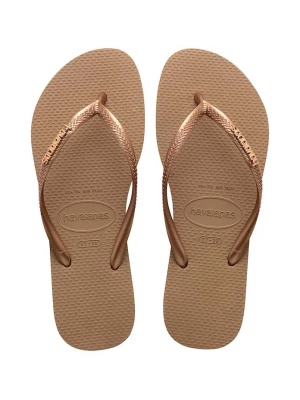 Obrázek produktu Havaianas Žabky Havaianas SLIM LOGO zlatá