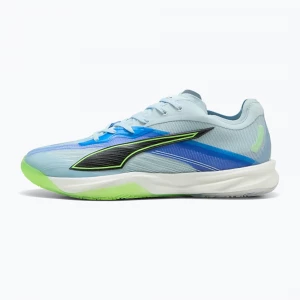 Obrázek produktu Házenkářské boty PUMA Accelerate Nitro SQD 5 aqua glow / puma black / green glare / royal sapphire Modrá