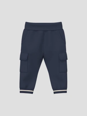 Obrázek produktu Hebké joggingové kalhoty s ohrnutým pasem s.Oliver modrá