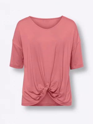 Obrázek produktu heine Tričko ' Kurzarmshirt mit Knoten-Optik ' pink