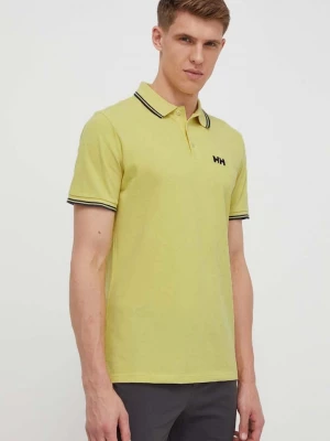 Obrázek produktu Helly Hansen Bavlněné polo tričko Helly Hansen žlutá