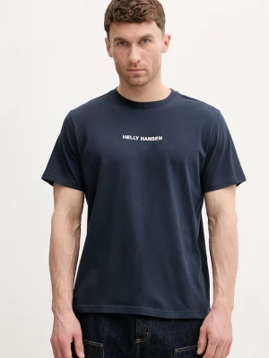 Obrázek produktu Helly Hansen tričko pánské bavlněné CORE námořnická modř