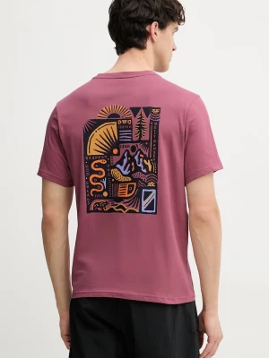 Obrázek produktu Helly Hansen tričko pánské bavlněné MASSIF GRAPHIC růžová
