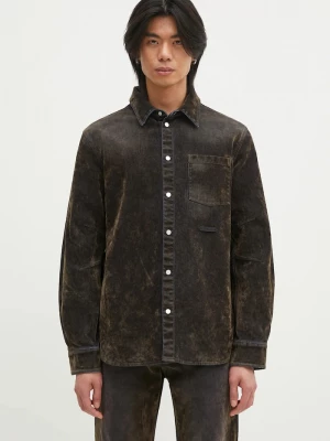 Obrázek produktu Helmut Lang Bavlněná košile Helmut Lang Curved Cl Shirt.Floc zelená