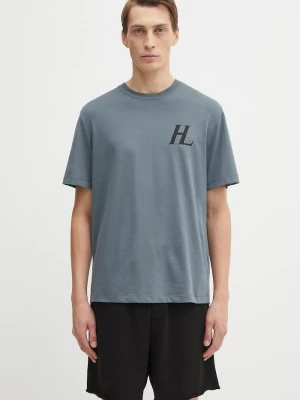 Obrázek produktu Helmut Lang Bavlněné tričko Helmut Lang modrá