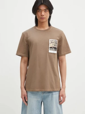 Obrázek produktu Helmut Lang Bavlněné tričko Helmut Lang Pstcard T Grnwch.Mal hnědá
