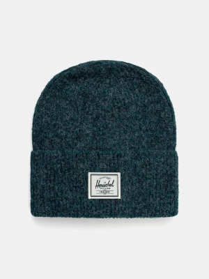 Obrázek produktu Herschel Čepice z vlněné směsi Herschel Super Soft tyrkysová