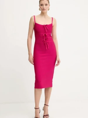 Obrázek produktu Herve Leger Šaty Herve Leger Alicia Hervé Léger růžová