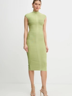 Obrázek produktu Herve Leger Šaty Herve Leger Davina Hervé Léger zelená