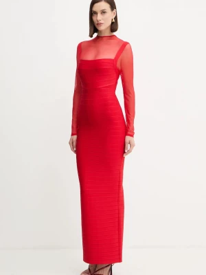 Obrázek produktu Herve Leger Šaty Herve Leger Ella Hervé Léger červená