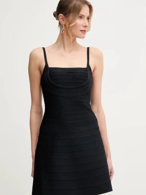Obrázek produktu Herve Leger Šaty Herve Leger Milly Hervé Léger námořnická modř