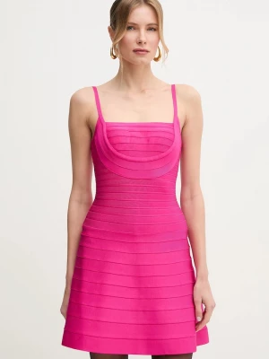 Obrázek produktu Herve Leger Šaty Herve Leger Milly Hervé Léger růžová