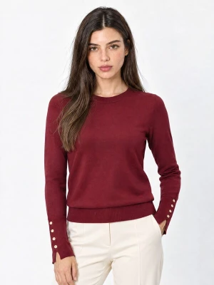 Obrázek produktu Hiccup Svetr 'Pullover' burgundská červeň