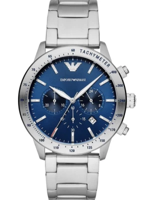 Obrázek produktu Hodinky se stopkami Emporio Armani stříbrná barva