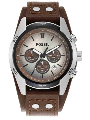 Obrázek produktu Hodinky se stopkami Fossil hnědá