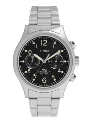 Obrázek produktu Hodinky se stopkami Timex stříbrná