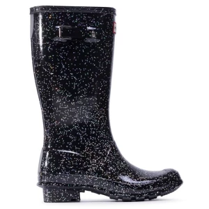 Obrázek produktu Holínky Hunter Org Kids Giant Glitter Boots JFT6075RGT Černá