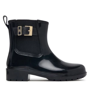 Obrázek produktu Holínky Tommy Hilfiger Th Buckle Glossy Ankle Rain Boot FW0FW09543 Černá