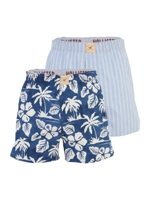 Obrázek produktu HOLLISTER Boxerky námořnická modř / světlemodrá / bílá