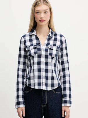 Obrázek produktu Hollister Co. Bavlněná košile Hollister Co. modrá
