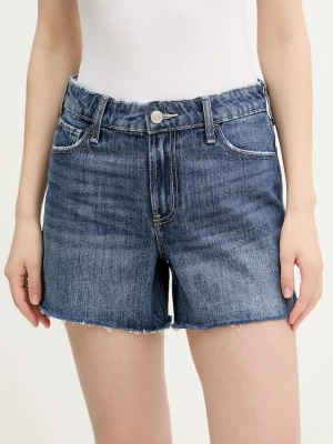 Obrázek produktu Hollister Co. Bavlněné riflové kraťasy modrá