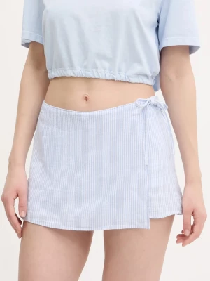 Obrázek produktu Hollister Co. Lněná sukně Hollister Co. modrá