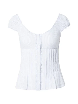 Obrázek produktu HOLLISTER Halenka pastelová modrá / bílá