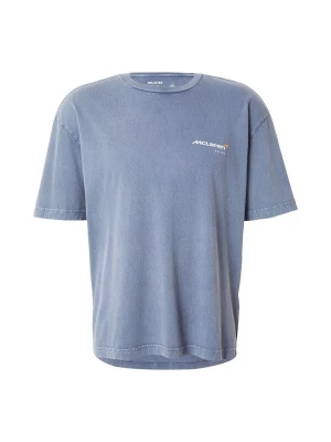 Obrázek produktu HOLLISTER Tričko 'MCLAREN' safírová / tmavě oranžová / černá / bílá