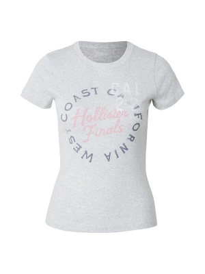 Obrázek produktu HOLLISTER Tričko 'YEAR OF YOU' tmavě modrá / šedý melír / růžová / bílá