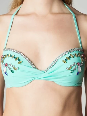 Obrázek produktu Horní díl bikin Blugirl Blumarine tyrkysová