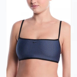 Obrázek produktu Horní díl plavek Nike Ripple Texture Bralette Classic Bikini slate Námořnická modř