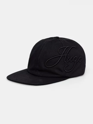 Obrázek produktu HUGO baseballová čepice dámská bavlněná Angye černá