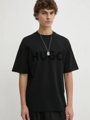 Obrázek produktu HUGO basic tričko pánské bavlněné Dinkee černá