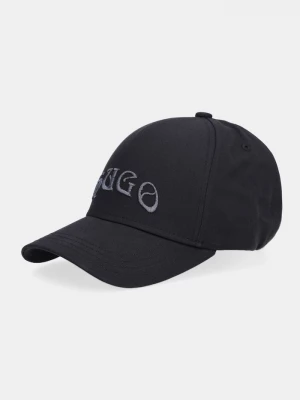 Obrázek produktu HUGO Bavlněná baseballová čepice HUGO Jude-GL černá