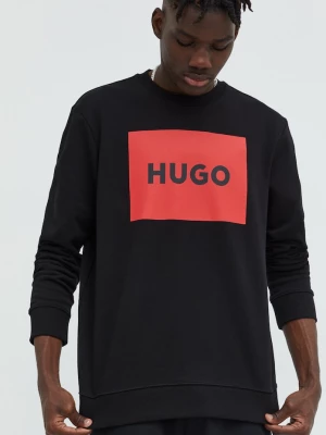 Obrázek produktu HUGO Bavlněná mikina HUGO černá