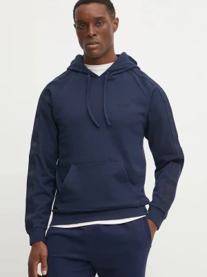 Obrázek produktu HUGO Bavlněná mikina HUGO LIAM Hoodie námořnická modř