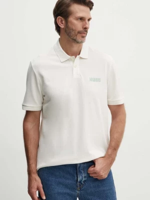 Obrázek produktu HUGO Bavlněné polo tričko HUGO béžová