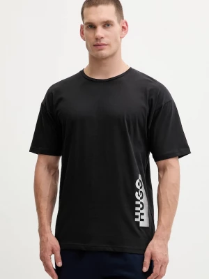 Obrázek produktu HUGO Bavlněné tričko HUGO T-shirt SILVER černá