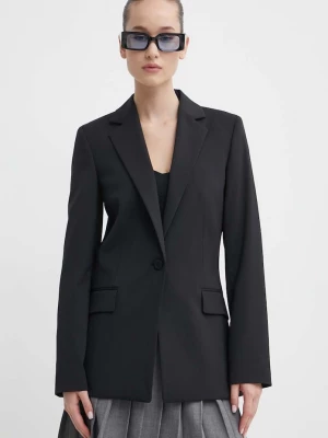 Obrázek produktu HUGO Blazer s příměsí vlny HUGO černá