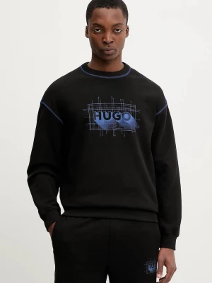 Obrázek produktu HUGO Blue Bavlněná mikina Hugo Blue Nothalic černá