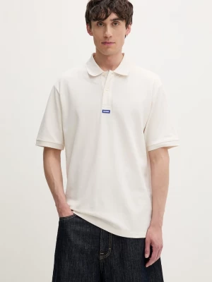 Obrázek produktu HUGO Blue polo pánské bavlněné Nolitos béžová