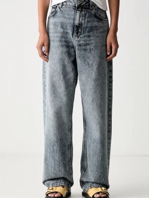Obrázek produktu HUGO Blue relaxed fit džíny dámské Leni_S_B námořnická modř